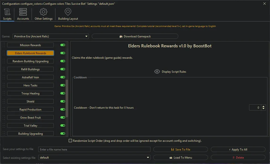 Primitive Era Bot - Shield