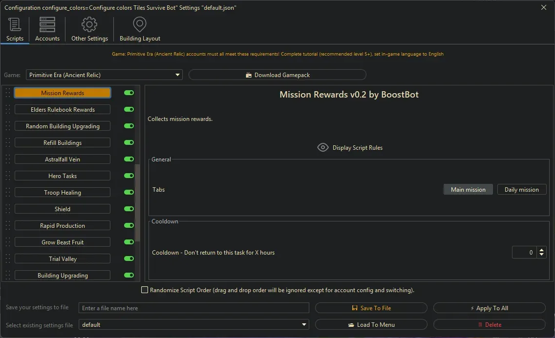 Primitive Era Bot - Class (Custom)